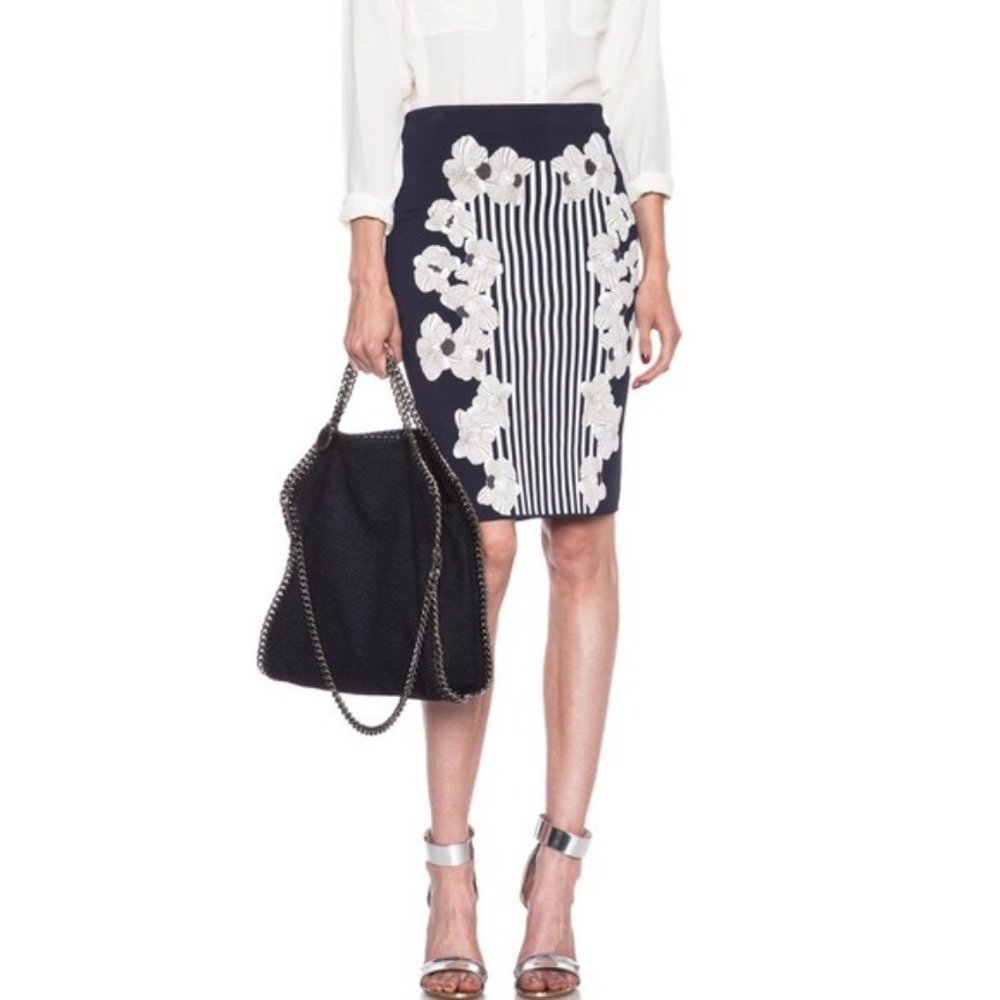 Diane Von Furstenberg Kacee Knit Skirt - Picture 2 of 8